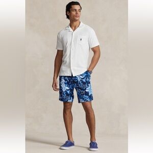 Polo Ralph Lauren Men’s Floral Stretch Terry Cloth Shorts